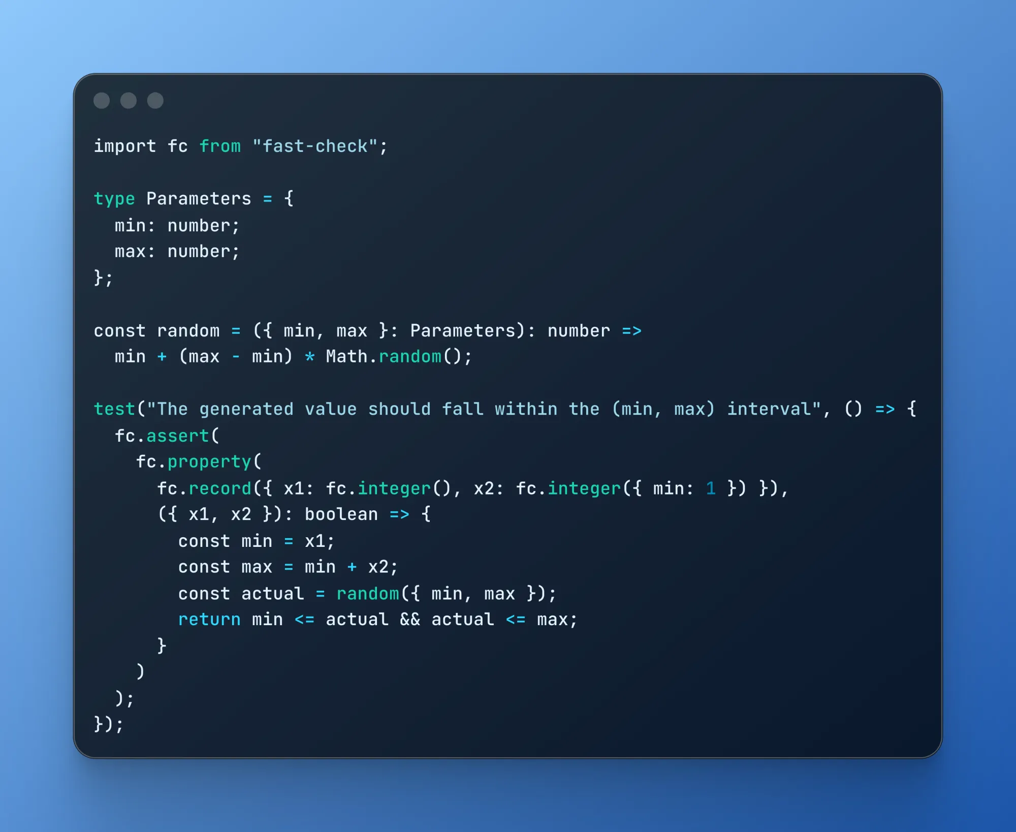 Tester le hasard : un cas d’école du Property-Based Testing