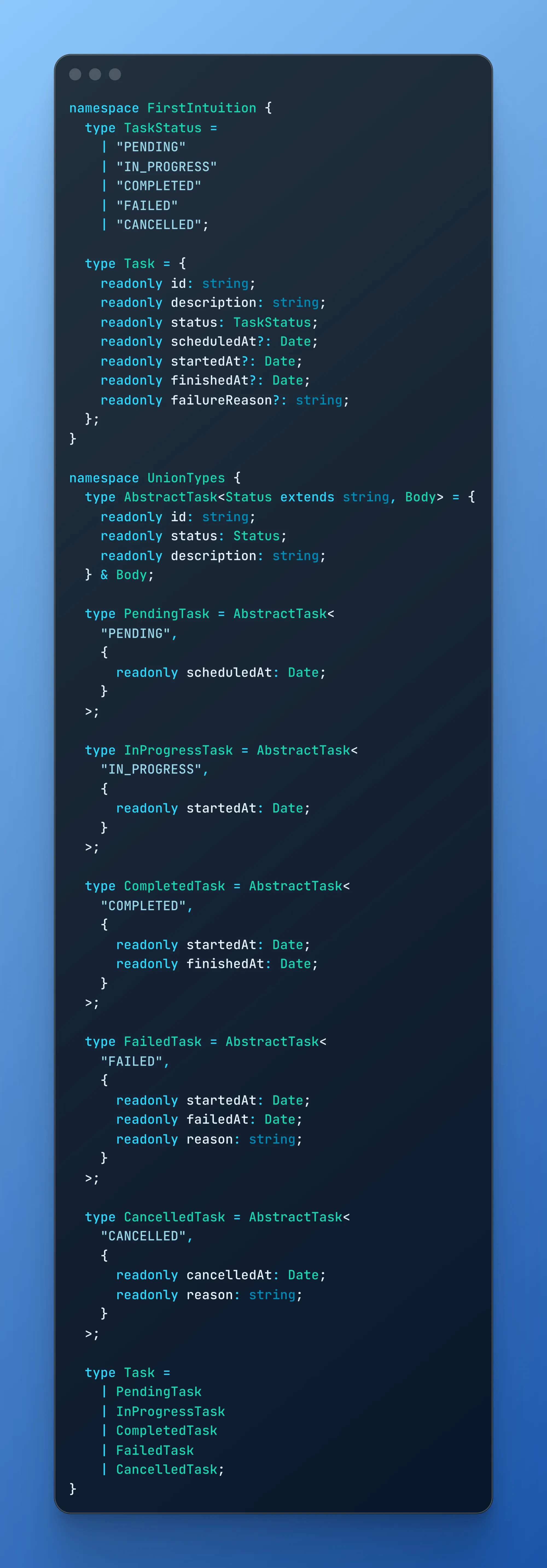 Et si votre modèle TypeScript empêchait les états incohérents ?